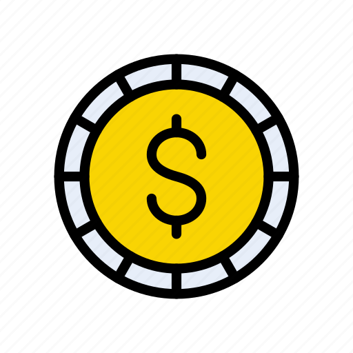 Coin, currency, dollar, money, saving icon - Download on Iconfinder