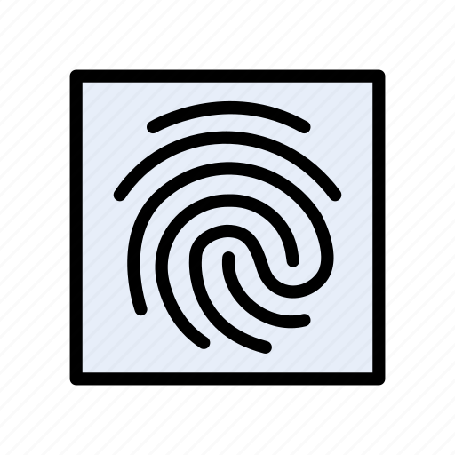 Evidence, identity, investigation, security, thumbprint icon - Download on Iconfinder