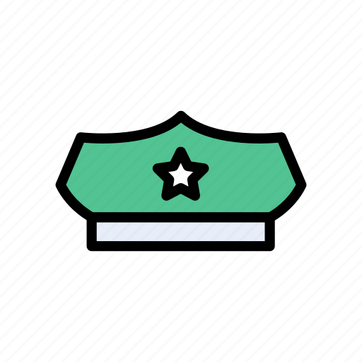 Cap, guard, officer, police, security icon - Download on Iconfinder