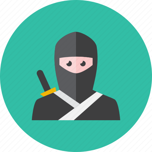 Ninja, avatar, samurai, warrior icon - Free download