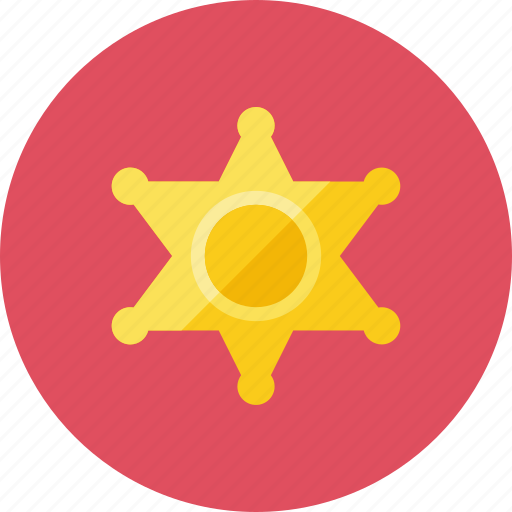 Sheriff, star icon - Download on Iconfinder on Iconfinder