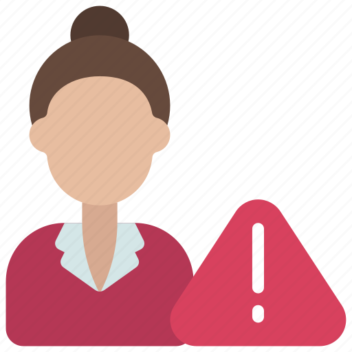 Crisis, manager, woman, emergency, female, avatar, person icon - Download on Iconfinder