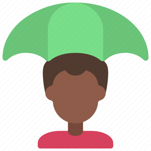 Protected, person, protection, umbrella, life, cover icon - Download on Iconfinder