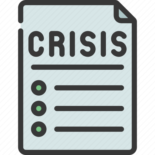 Crisis, document, emergency, catastrophe, file icon - Download on Iconfinder