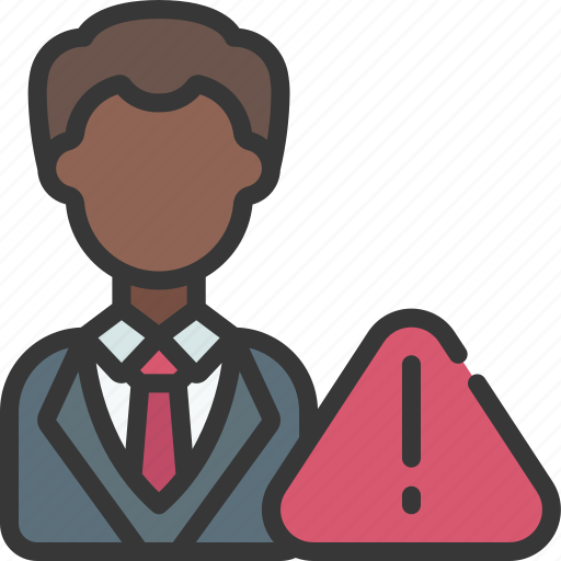Crisis, manager, male, emergency, man, avatar, person icon - Download on Iconfinder