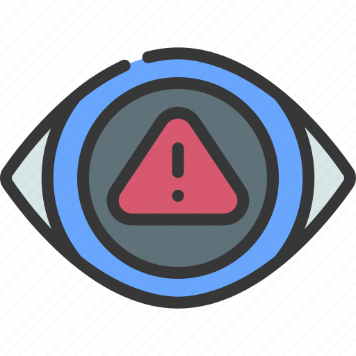 Crisis, vision, eye, visualise, warning icon - Download on Iconfinder