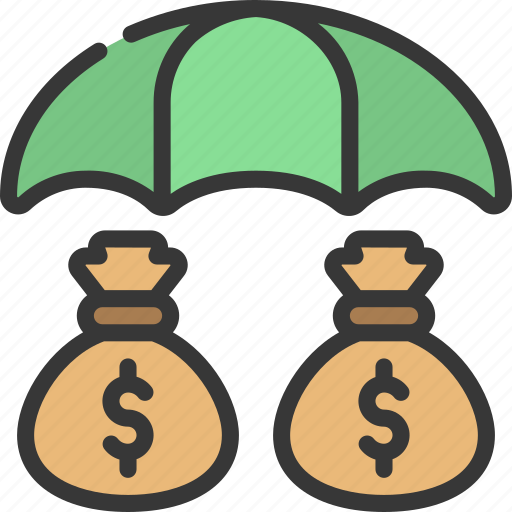 Money, protection, cover, covered, insurance icon - Download on Iconfinder