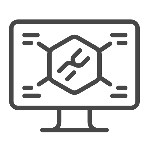 Crispr, dna, gene, editing, desktop, monitor, computer icon - Download on Iconfinder