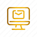 message, communications, email, envelope, computer