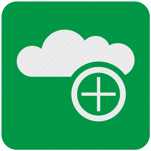 Cloud, data, network, service, add, storage, upload icon - Download on Iconfinder