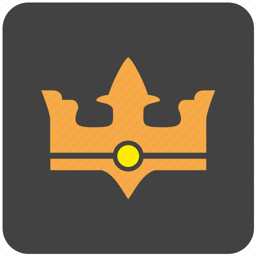Crown, king, monarch, queen, royalty, game, winner icon - Download on Iconfinder