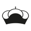 crown, royal, king, premium, queen, heraldry, silhouette 