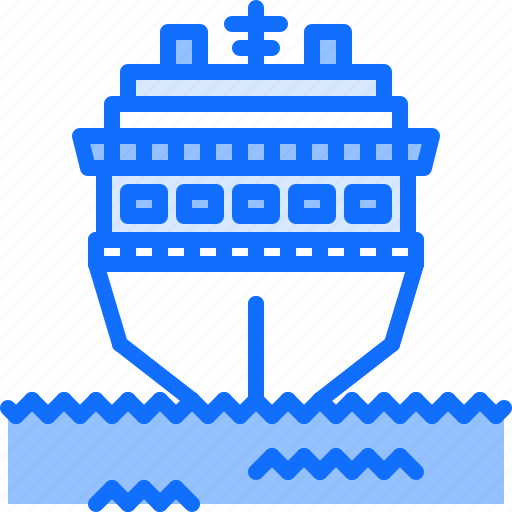 Ship, water, cruise, travel icon - Download on Iconfinder