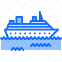 ship, water, cruise, travel