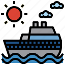 cruise, ship, vacation, boat, transportation