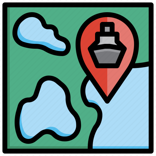 Map, archeology, location, prehistoric, gps icon - Download on Iconfinder
