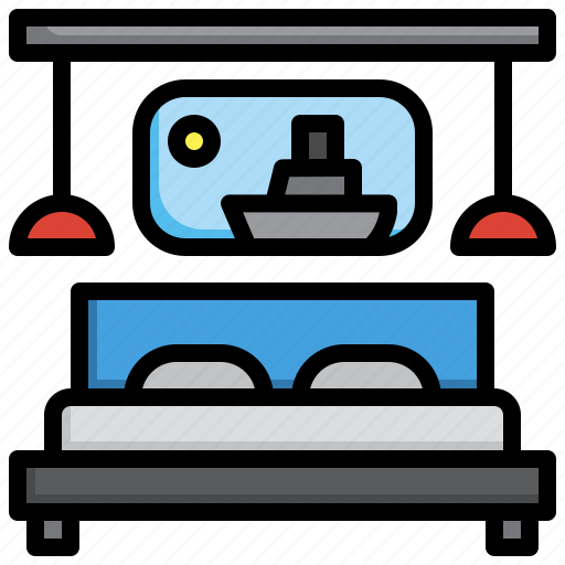 Room, hostel, vacations, holidays, cruise icon - Download on Iconfinder