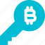 bitcoin, key, money, crypto, currency 