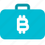 bitcoin, suitcase, money, crypto, currency 