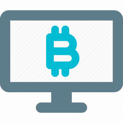 Computer, bitcoin, money, crypto, currency icon - Download on Iconfinder