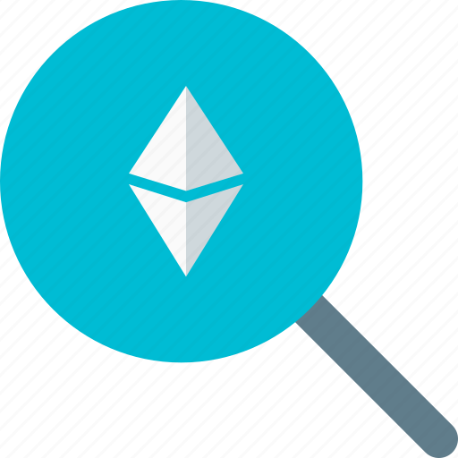 Ethereum, search, money, crypto, currency icon - Download on Iconfinder