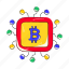 digital money, bitcoin network, bitcoin connection, cryptocurrency, crypto connection 