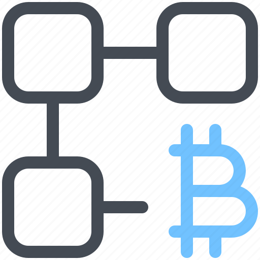 Bitcoin, blockchain, network, cryptocurrency, coin, digital icon - Download on Iconfinder
