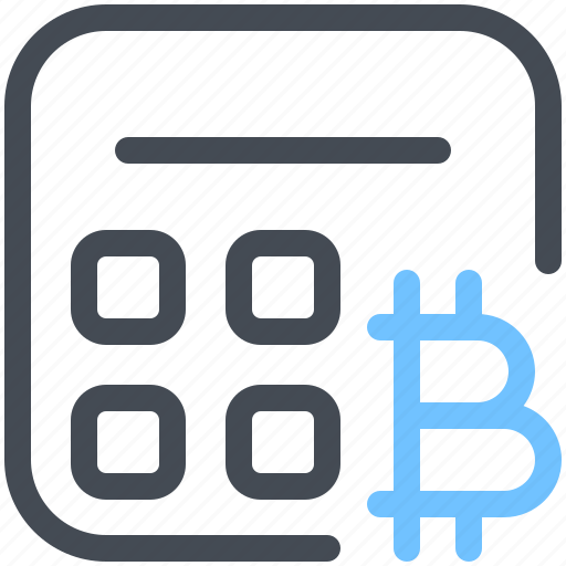 Bitcoin, calculation, calculator, accounting, finance, math, business icon - Download on Iconfinder