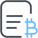bitcoin, crypto, file, document