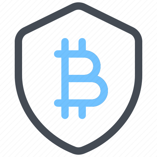 Bitcoin, shield, security, crypto, cryptocurrency, secure, protection icon - Download on Iconfinder