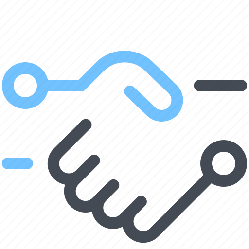 Deal, digital, handshake, partnership, contract, agreement icon - Download on Iconfinder