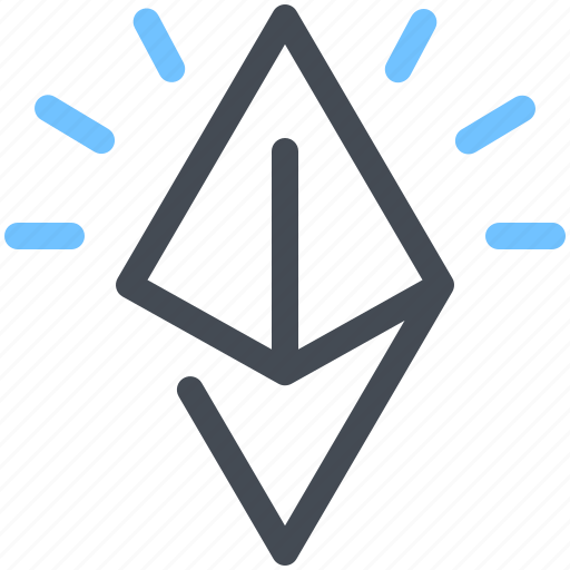 Eth, ethereum, cryptocurrency, crypto, coin, digital, currency icon - Download on Iconfinder