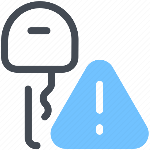 Key, alert, warning, lock, security, protection icon - Download on Iconfinder