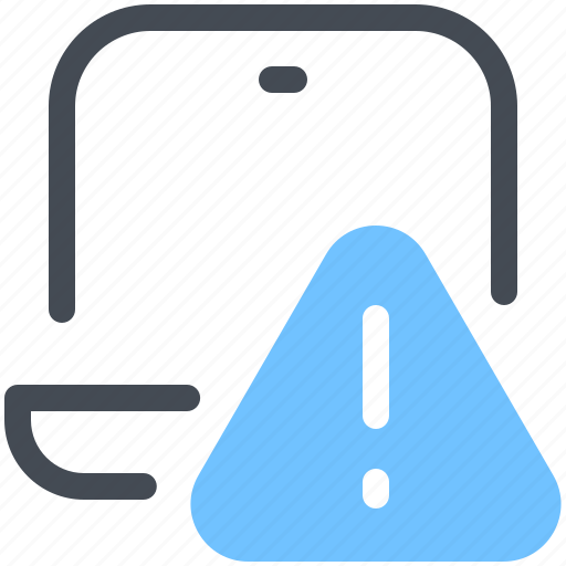 Laptop, alert, warning, hardware, error icon - Download on Iconfinder