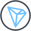tron, cryptop, coin, cryptocurrency, crypto, currency