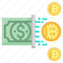 money, exchange, bitcoin, cryptocurrency, mining