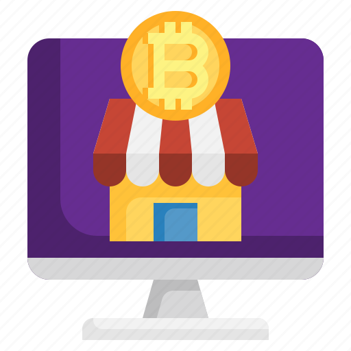 Online, bitcoin, cryptocurrency, money, mining icon - Download on Iconfinder