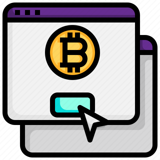 Pay, per, bitcoin, cryptocurrency, money, mining icon - Download on Iconfinder