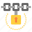 blockchain, lock, safe, secure 