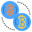 bitcoin, cryptocurrency, exchange, money