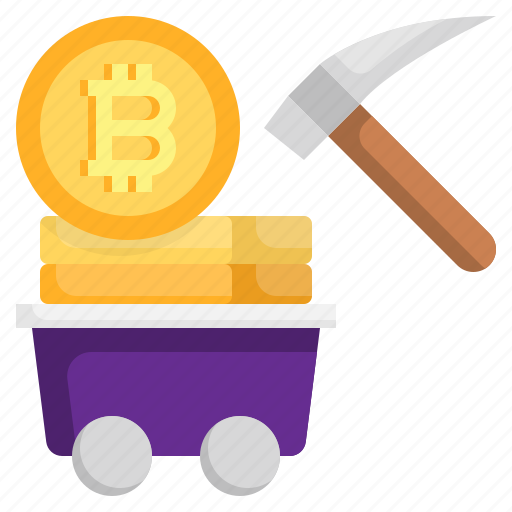 Bitcoin, mining, cryptocurrency, money icon - Download on Iconfinder