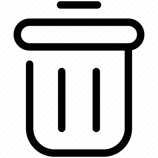 Trash, garbage, recycle, delete, bin, dustbin icon - Download on Iconfinder