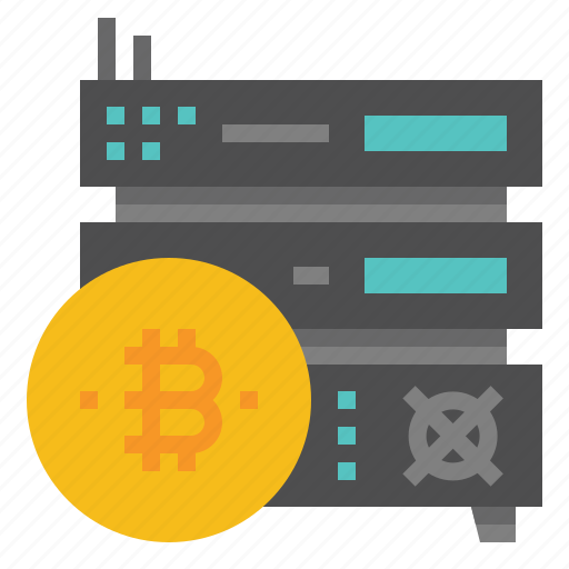 Bitcoin, mining, cryptocurrency, currency, blockchain, crypto, money icon - Download on Iconfinder