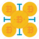 network, bitcoin, cryptocurrency, coin, crypto, blockchain, digital