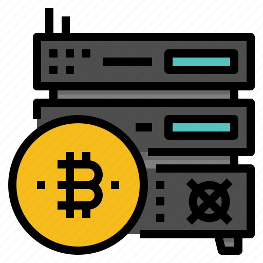 Bitcoin, mining, cryptocurrency, currency, blockchain, crypto, money icon - Download on Iconfinder