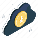 cloud litecoin, cryptocurrency, crypto, cloud currency, digital currency