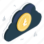cloud litecoin, cryptocurrency, crypto, cloud currency, digital currency 