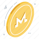 monero coin, cryptocurrency, crypto, digital money, digital currency