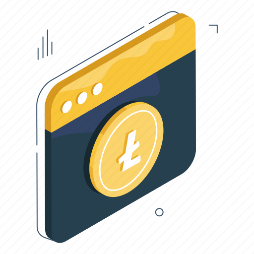 Litecoin website, online cryptocurrency, online crypto, ltc, digital currency icon - Download on Iconfinder
