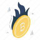 bitcoin burning, cryptocurrency, crypto, digital money, digital currency
